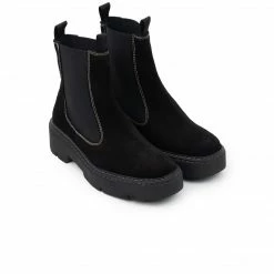 L'INTERVALLE WOMEN Columbus Black Suede