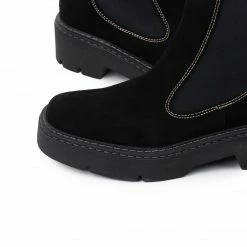 L'INTERVALLE WOMEN Columbus Black Suede