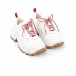 L'INTERVALLE WOMEN Heba White Leather