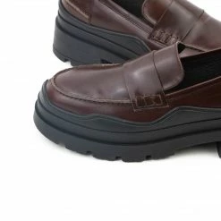 L'INTERVALLE Tulle Brown Leather