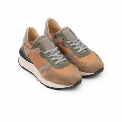 L'INTERVALLE Bitter Brown/Green Suede