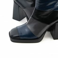 L'INTERVALLE Dijon Black Mix Leather