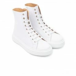 L'INTERVALLE WOMEN Hanson White Leather