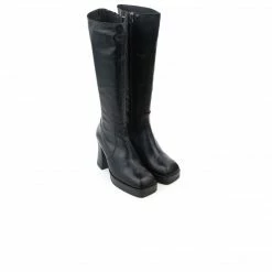 L'INTERVALLE WOMEN Emilion Black Leather