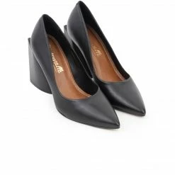 L'INTERVALLE WOMEN Marilena Black Leather