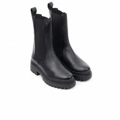 L'INTERVALLE Omaha Black Leather