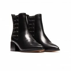 L'INTERVALLE WOMEN Yula Black Leather