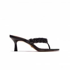 L'INTERVALLE Saxony Black Leather WOMEN