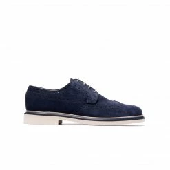 L'INTERVALLE Mario Navy Suede WOMEN