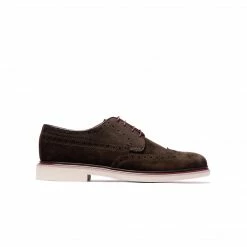 L'INTERVALLE Mario Dark Brown Suede WOMEN
