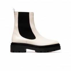L'INTERVALLE WOMEN Atri Off White Leather