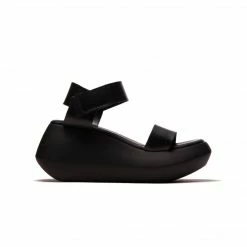 L'INTERVALLE Dalili Black Leather WOMEN