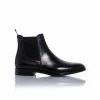 L'intervalle Alfonso Black Leather Boots MEN