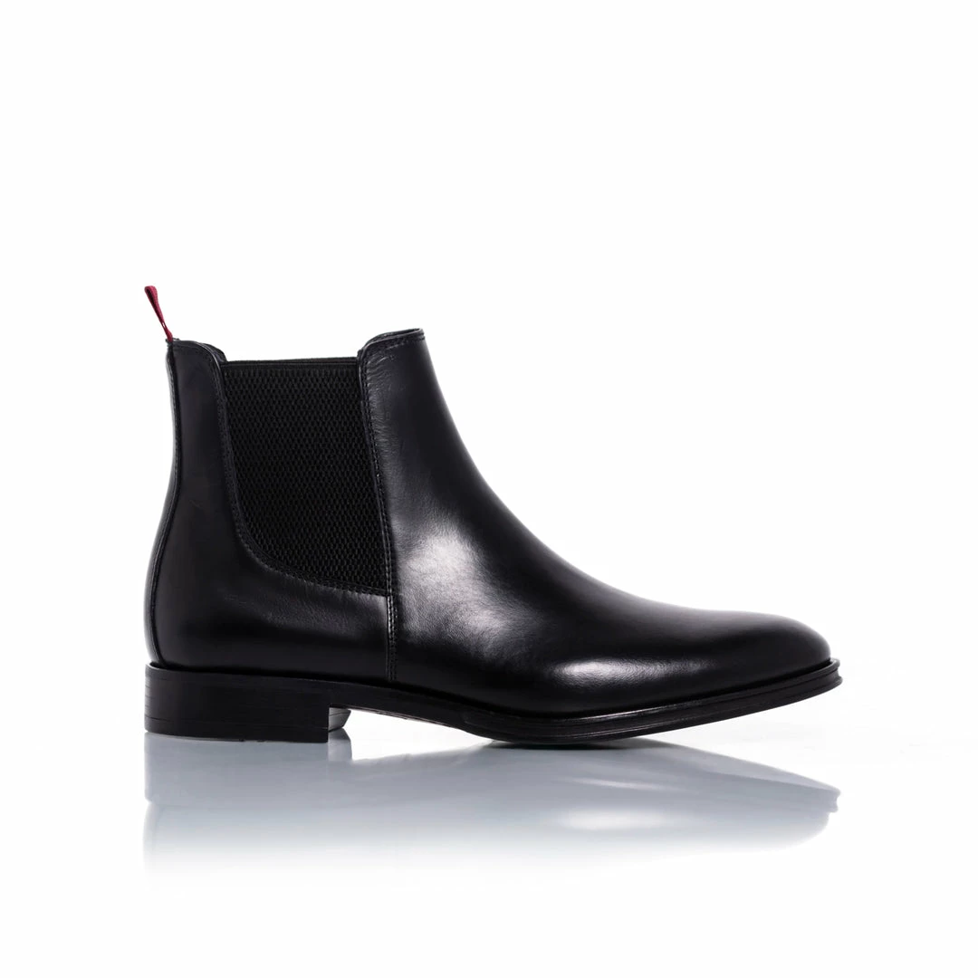 L'intervalle Alfonso Black Leather Boots MEN 1 L'intervalle Alfonso Black Leather Boots MEN
