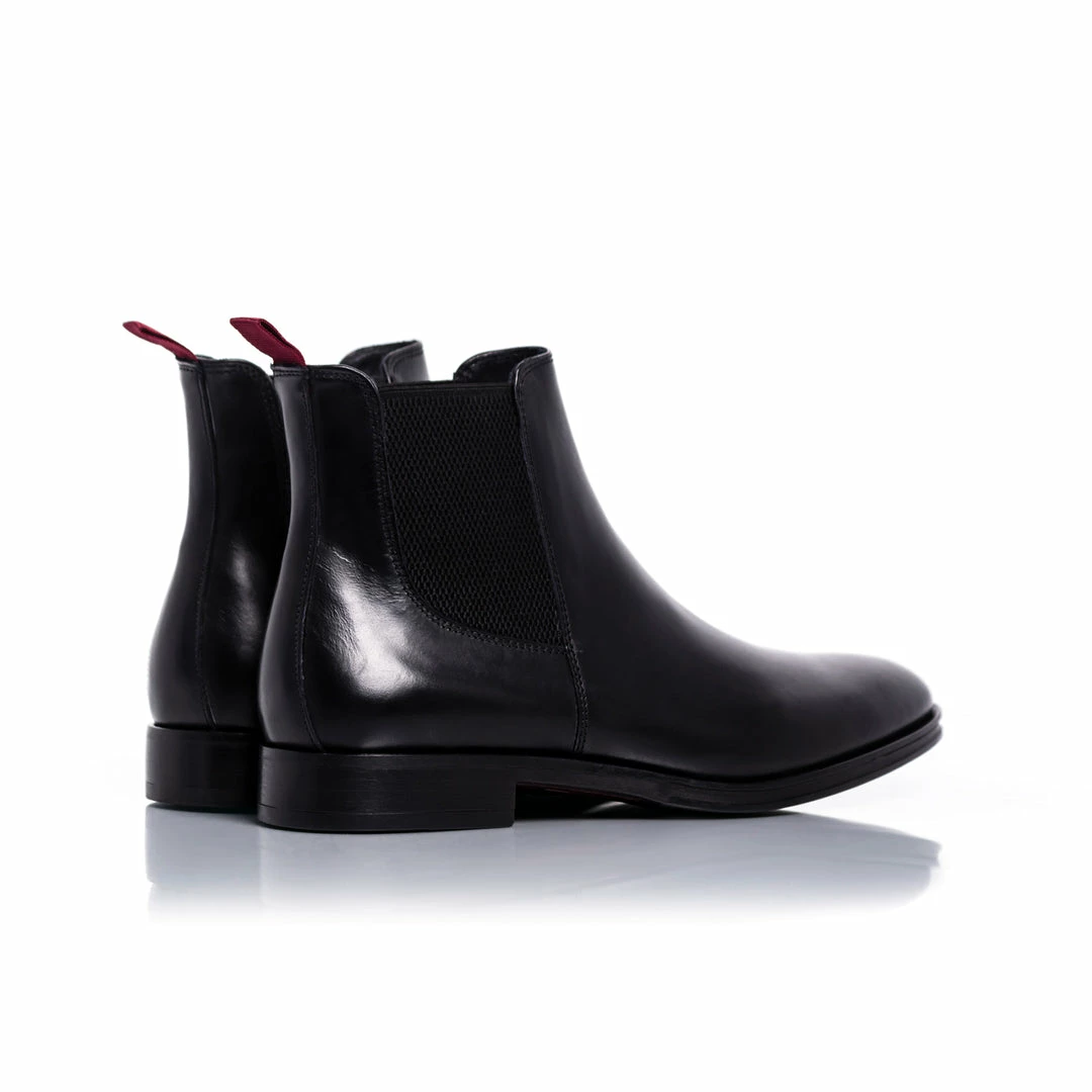 L'intervalle Alfonso Black Leather Boots MEN 3 L'intervalle Alfonso Black Leather Boots MEN