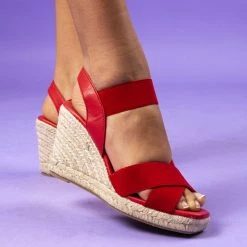 L'INTERVALLE Americana Red Leather WOMEN