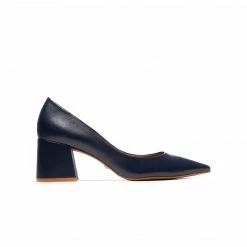 L'INTERVALLE Josephine Navy Leather WOMEN