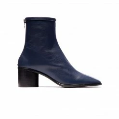 L'INTERVALLE WOMEN Rossio Navy Leather