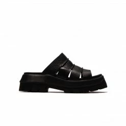 L'INTERVALLE WOMEN Leya Black Leather