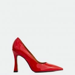 L'INTERVALLE Bellisima Red Patent PUMPS