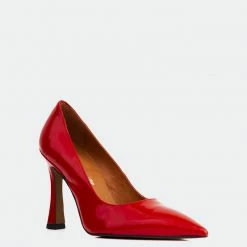 L'INTERVALLE Bellisima Red Patent PUMPS