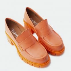 L'INTERVALLE Bourges Coral Leather WOMEN