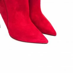 L'intervalle Mia Bordeau Nubuck Ankle Boots