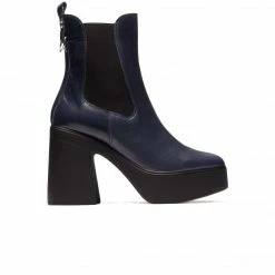 L'INTERVALLE WOMEN Trento Navy Leather