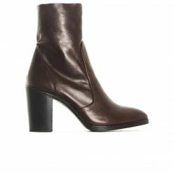 L'INTERVALLE Cadiz Brown Leather BOOTS