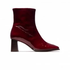 L'INTERVALLE WOMEN Swan Bordeaux Leather