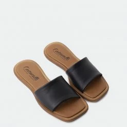 L'INTERVALLE Chupsie Black Leather