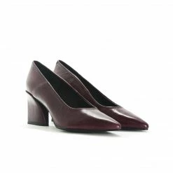 L'intervalle Clancy Bordo Leather