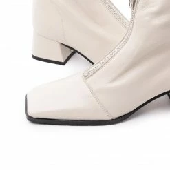 L'INTERVALLE Fleetwood Off White Leather WOMEN