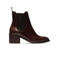 L'INTERVALLE Larabee Dark Brown Leather WOMEN