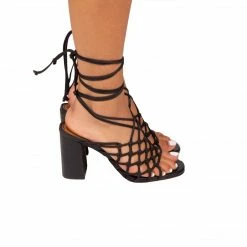 L'INTERVALLE WOMEN Net Black Rope