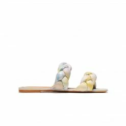 L'INTERVALLE WOMEN Norine Blue Tie Dye Leather