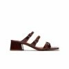 L'INTERVALLE Elounda Chestnut Leather WOMEN