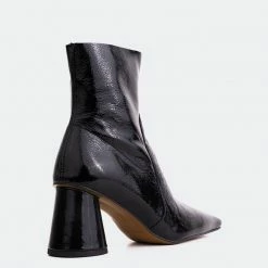 L'INTERVALLE Eaton Black Naplack BOOTS