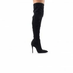 L'INTERVALLE Brasilia Black Stretch Nubuck