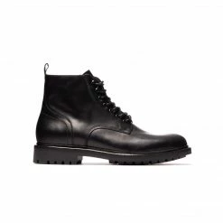 L'INTERVALLE MEN Cory Black Leather