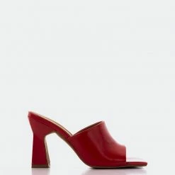 L'INTERVALLE WOMEN Emery Red Leather
