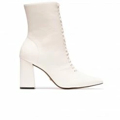 L'INTERVALLE Primrose White Leather WOMEN