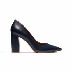 L'INTERVALLE WOMEN Ciara Navy Leather