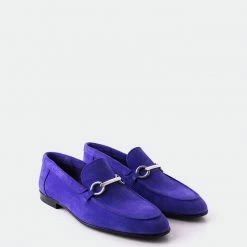 L'INTERVALLE MEN Fabio Purple Suede