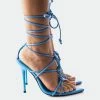 L'INTERVALLE WOMEN Farida Blue Leather