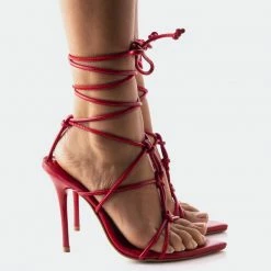 L'INTERVALLE Farida Red Leather