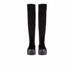 L'INTERVALLE WOMEN Fati Stretch Black Suede