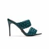L'INTERVALLE Rapunzel Dark Green Leather WOMEN