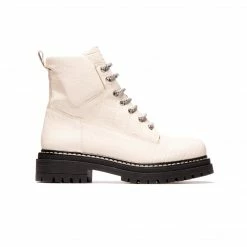 L'INTERVALLE Kawasaki Off White Croco WOMEN
