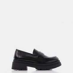 L'INTERVALLE WOMEN Kappa Black Leather
